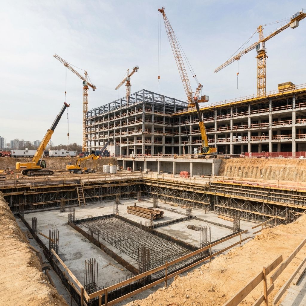 Chantier de fondation